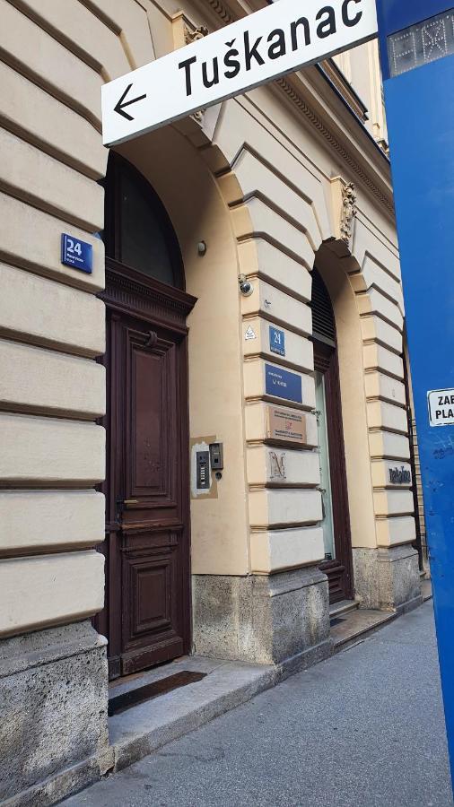 Art Deco Downtown Heritage Apartment Zagreb Exterior foto